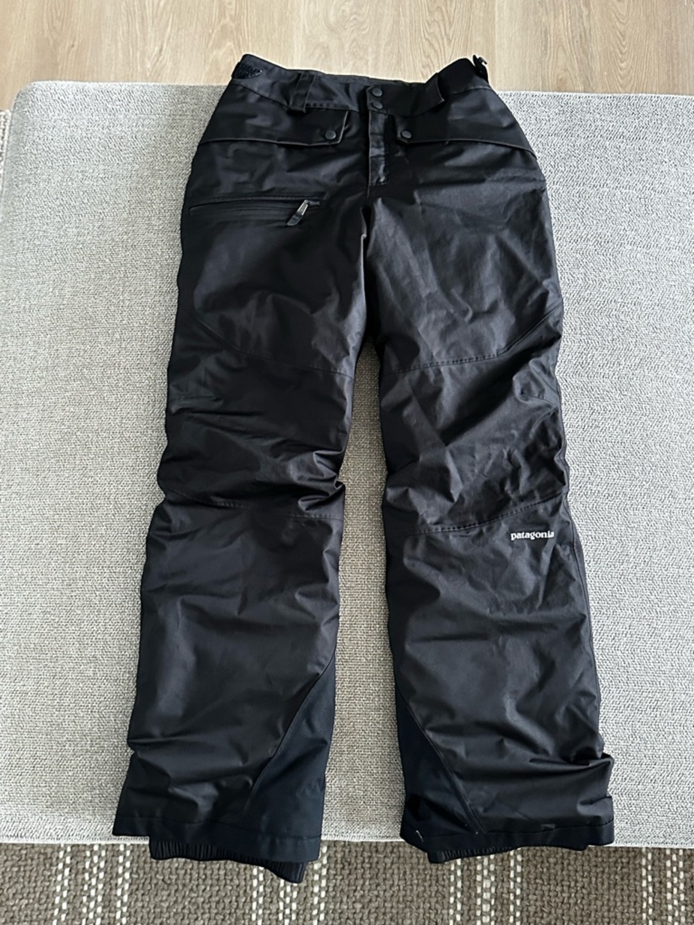 NWT Patagonia Girls  Snowbelle Pants Snow Ski/Snowboard Sled Size XL-14 Black